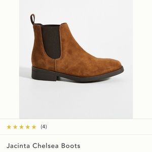 Anthropologie Brown Bootie